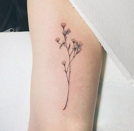 Waterproof Temporary Tattoo Lavender Stickers Butterfly Flower Luxury Small Tattoo For Body Arm - TaTTTy