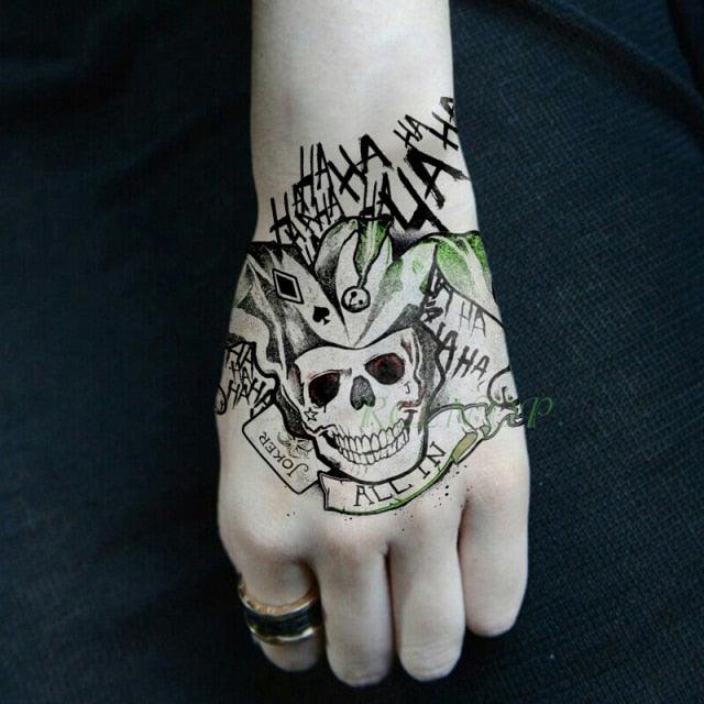 Waterproof Womens Temporary Sticker Tattoo Flower Rose Realistic Sketches For Arm Hand - TaTTTy