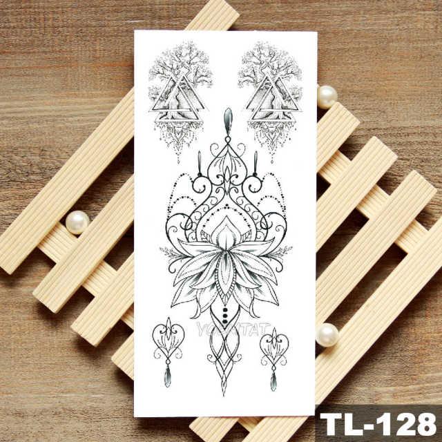 Womans Rose Flower Waterproof Temporary Tattoo Sticker For Arm Body Gorgeous Girls Tattoos - TaTTTy