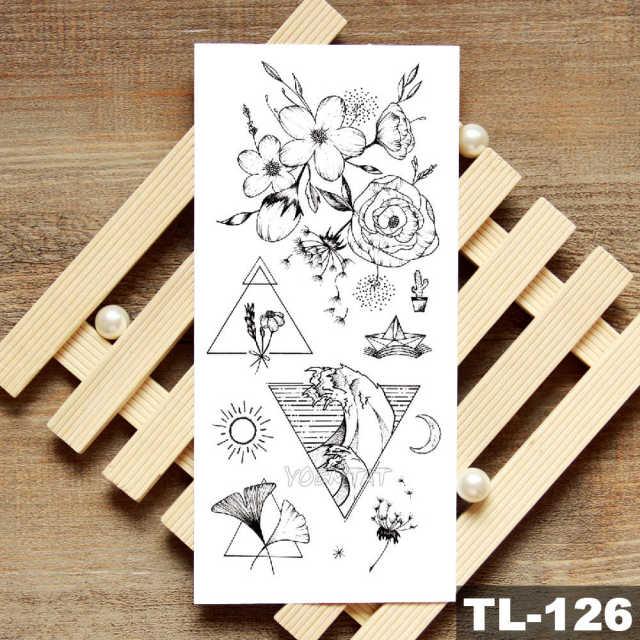 Womans Rose Flower Waterproof Temporary Tattoo Sticker For Arm Body Gorgeous Girls Tattoos - TaTTTy