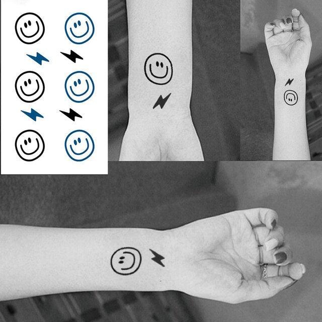 Women's Different Stickers Tattoo Temporary Waterproof Neck Arm Leg Tattoo Colorful Design - TaTTTy