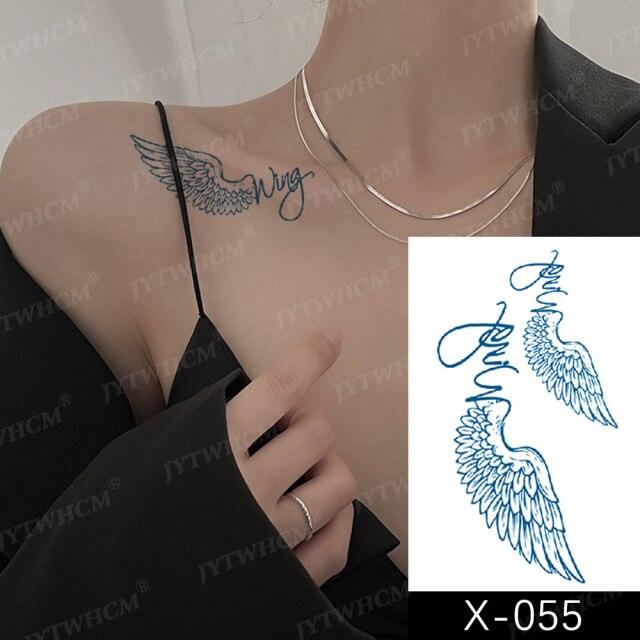 Women's Different Stickers Tattoo Temporary Waterproof Neck Arm Leg Tattoo Colorful Design - TaTTTy