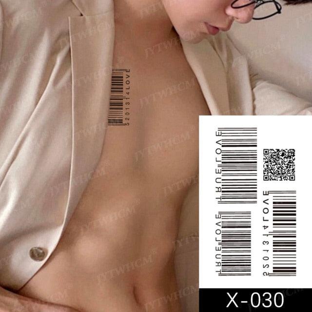 Women's Different Stickers Tattoo Temporary Waterproof Neck Arm Leg Tattoo Colorful Design - TaTTTy
