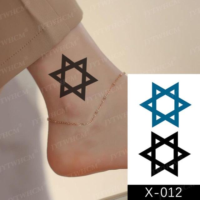 Women's Different Stickers Tattoo Temporary Waterproof Neck Arm Leg Tattoo Colorful Design - TaTTTy