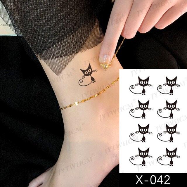 Women's Different Stickers Tattoo Temporary Waterproof Neck Arm Leg Tattoo Colorful Design - TaTTTy