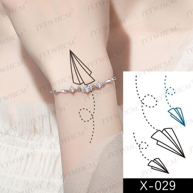 Women's Different Stickers Tattoo Temporary Waterproof Neck Arm Leg Tattoo Colorful Design - TaTTTy