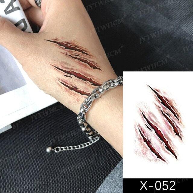 Women's Different Stickers Tattoo Temporary Waterproof Neck Arm Leg Tattoo Colorful Design - TaTTTy