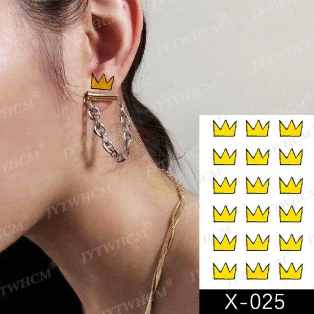 Women's Different Stickers Tattoo Temporary Waterproof Neck Arm Leg Tattoo Colorful Design - TaTTTy